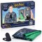 WOW! STUFF: Harry Potter: Invisibility Cloak by RealFX - 44" Luxury Navy Fabric Robe, Movie Replica, App Green Screen Tech, Wizarding World, Ages 6+